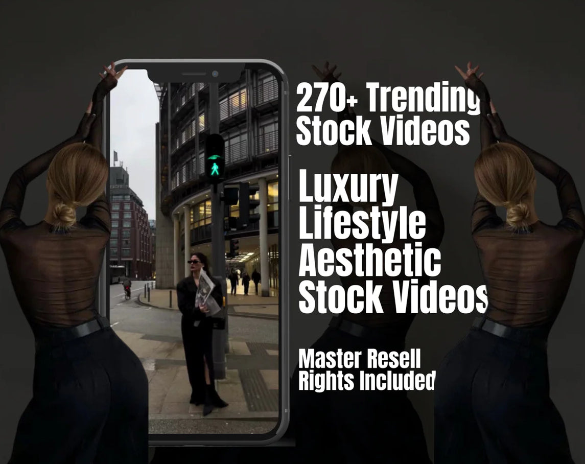 Women Luxury Lifestyle Aesthetic Stock Videos