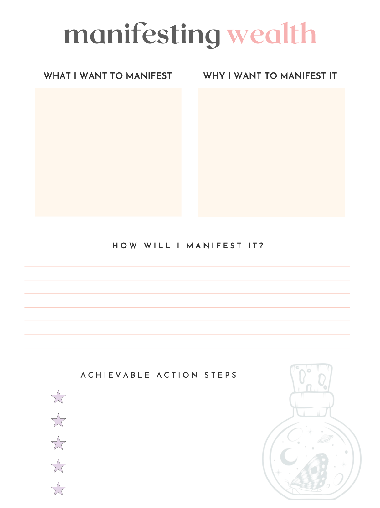 The Manifestation Workbook
