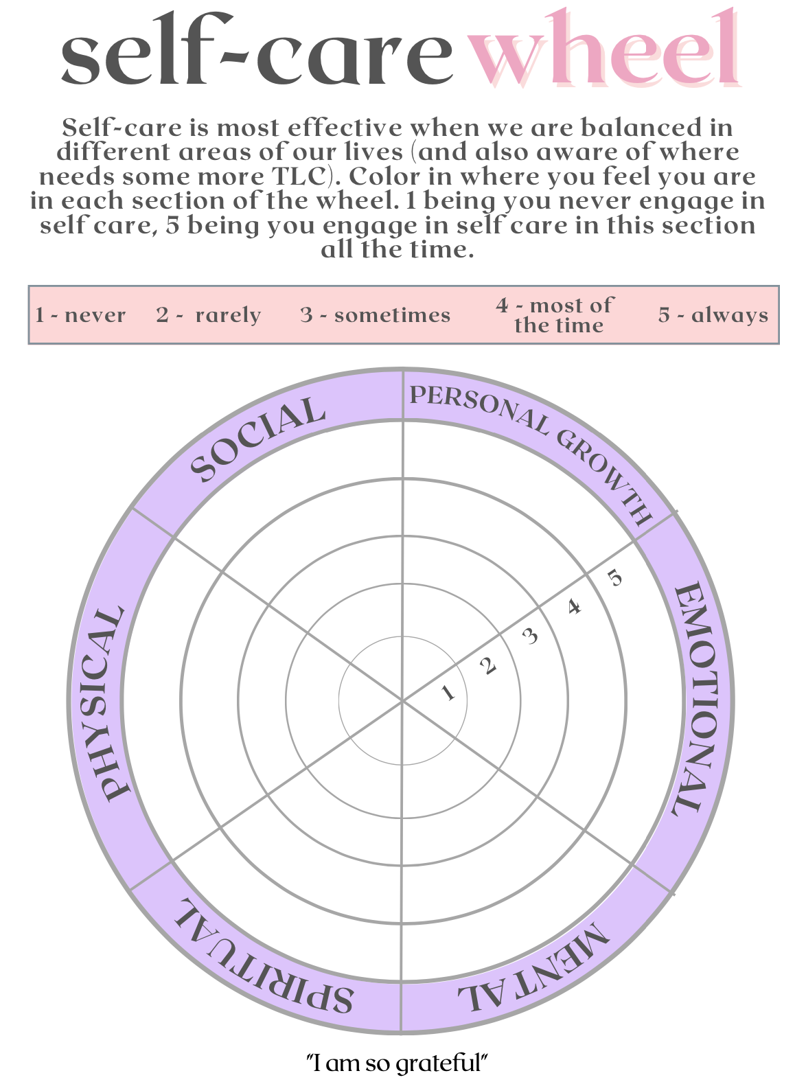 Me Time Planner