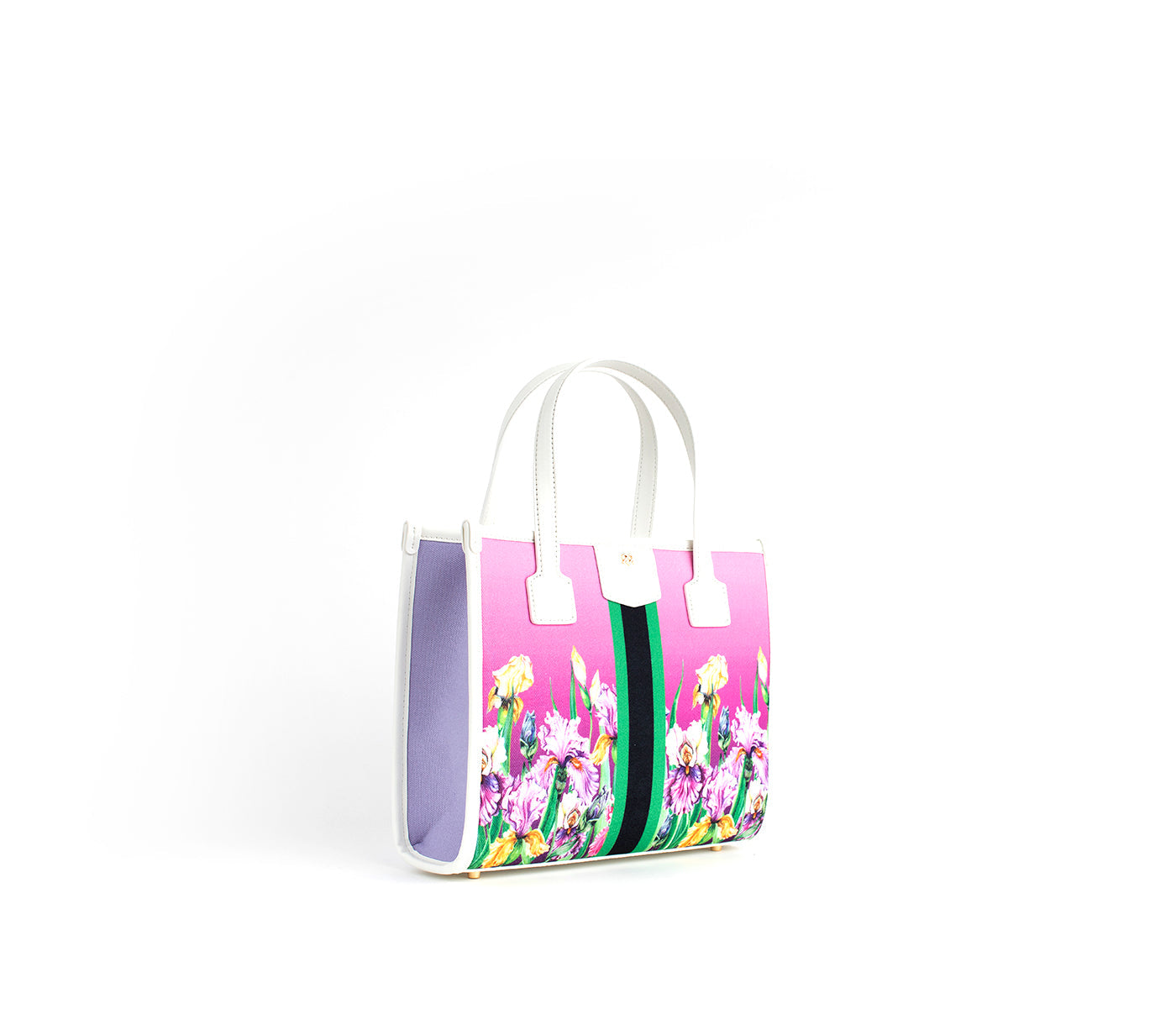 Oasis - Purple Iris Vegan Canvas Bag