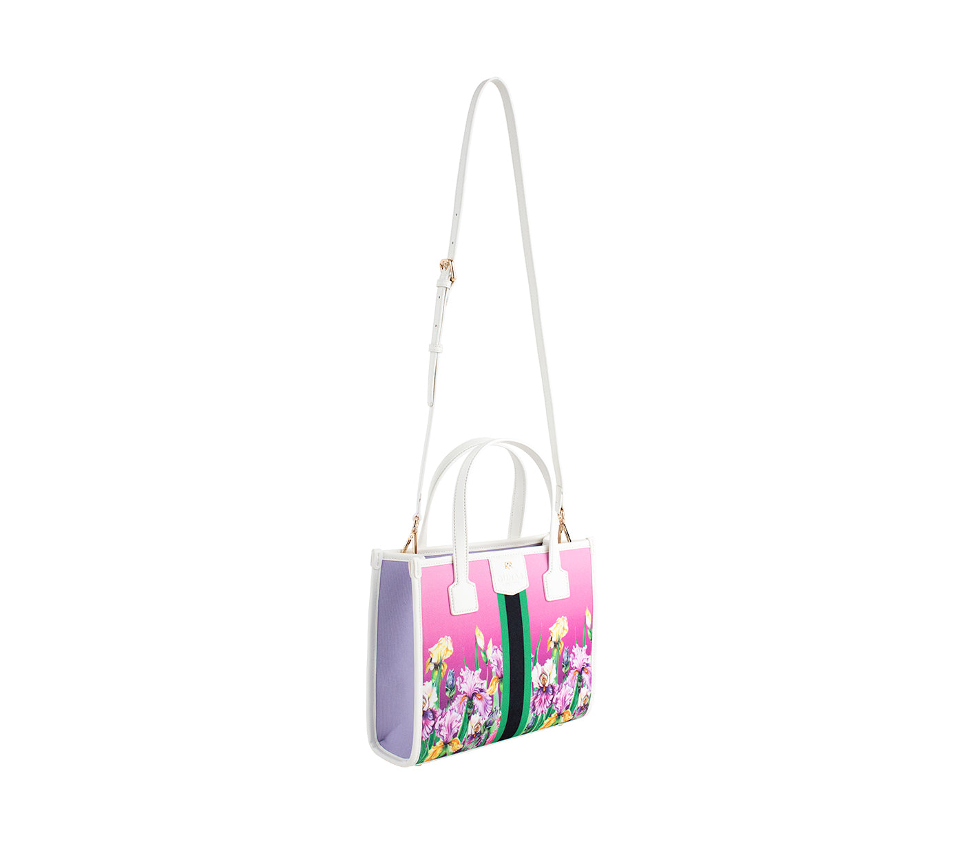 Oasis - Purple Iris Vegan Canvas Bag