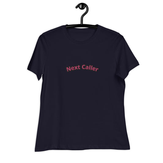 Embroidery Next Caller Relaxed T-Shirt
