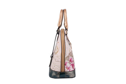 Lady Luck Vintage Scratch & Stain Resistant Top-Handle Bag